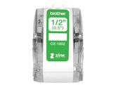 Brother CZ1002 Original Custom Size Label Roll - Size 12mm x 5 meters - Zero Ink